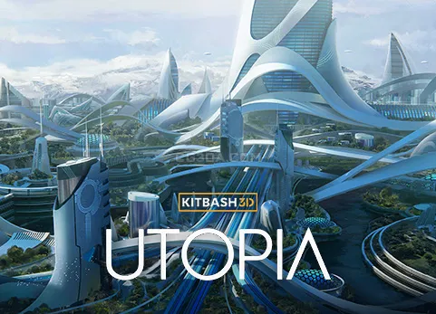 乌托邦未来概念城市-Utopia