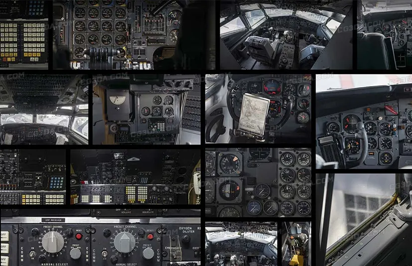 飞机驾驶舱-Aircraft Cockpit