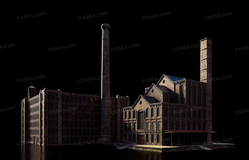 港口码头工业厂-Industrial