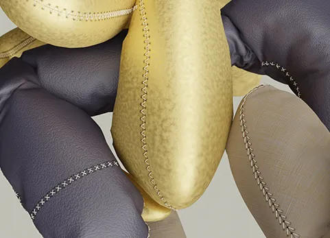 blender几何节点程序化缝线 Geometry Nodes Procedural Stitches