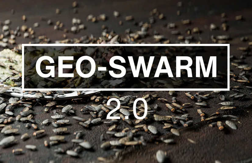 Blender插件 Geo-Swarm v2.0 高级虫集模拟鸟群飞蛾爬虫蝴蝶昆虫鱼