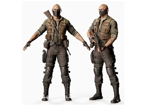 坏人游戏角色 - Bad Guy Game Character