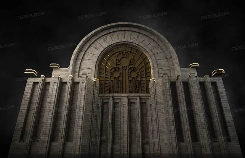 西方装饰摩登风建筑-Art Deco