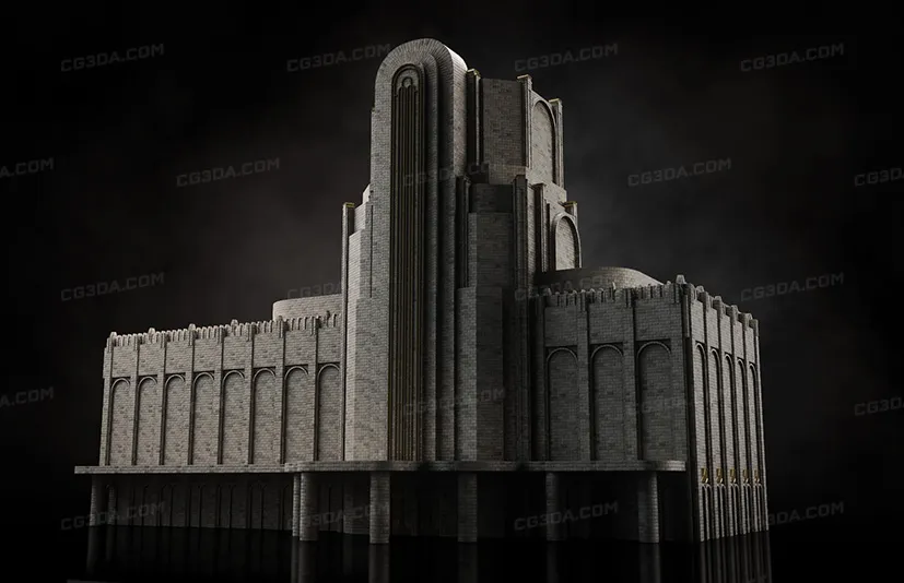 西方装饰摩登风建筑-Art Deco