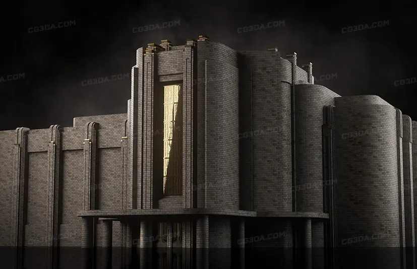 西方装饰摩登风建筑-Art Deco