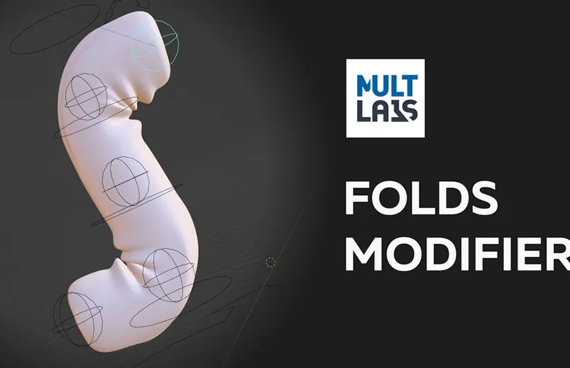 Blender褶皱修改器 Folds Modifier v4