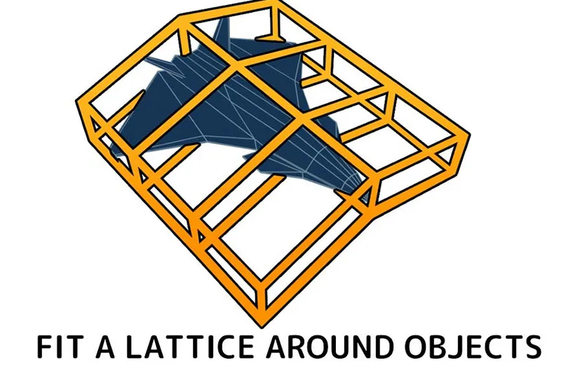 blender插件Fit Lattice v1.8.0一键快速晶格变形模型细分网格