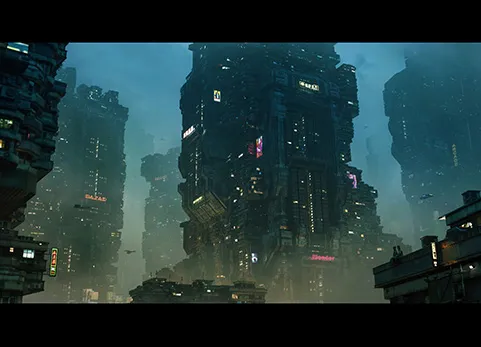 赛博科幻建筑包 - Sci Fi Kitbash - Volume 1