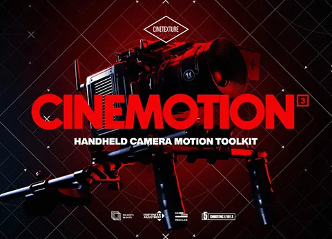 手持摄像机 Cinemotion 3 Real Handheld Camera Motion Kit