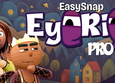 Blender预设 Easysnap Eye Rig v1.8.1 易吸附2D 卡通眼睛绑定