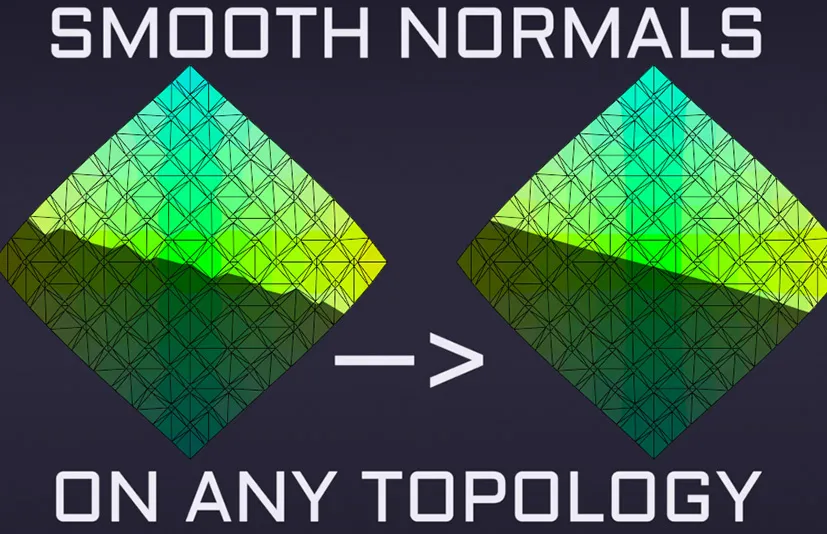 blender插件简易自定义法线 - 简化风格化着色工作流程 - Easy Custom Normals