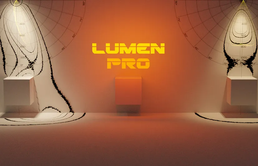 Blender专业室内照明设计可视化照度导入光照插件 - Lumen Pro v1.07