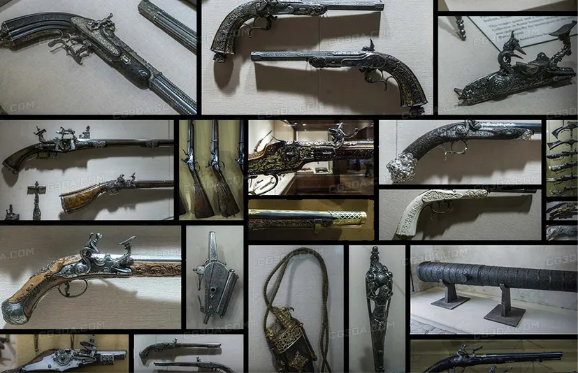 古董枪支-Antique Firearms