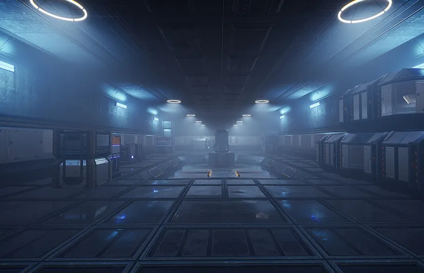 模块化科幻采石环境场景 - Modular Sci-Fi Quarry Environment
