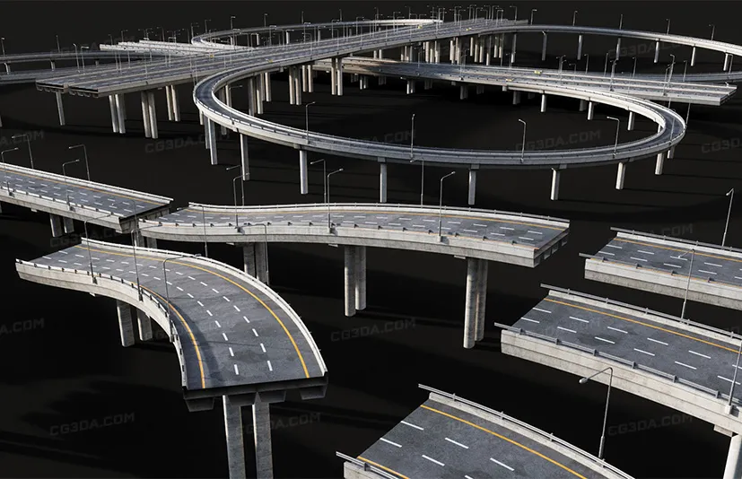 高速公路立交桥-Highways