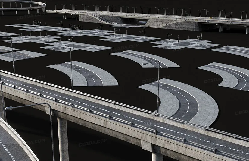 高速公路立交桥-Highways