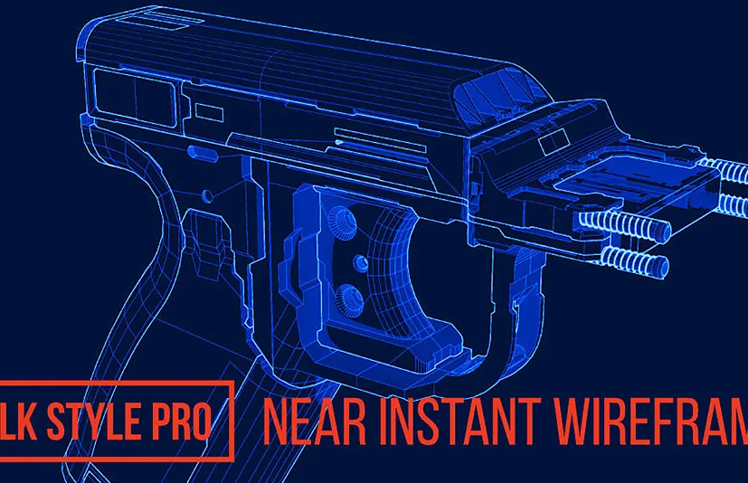 Blender插件染轮廓线宽线条线稿 Chalk Style Pro v1.0.32