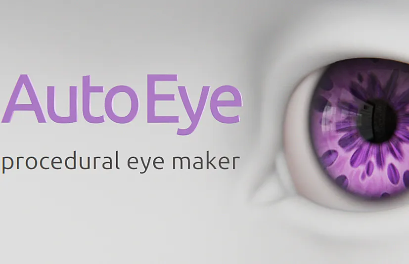 Blender插件 Auto Eye v3.7 程序化眼球虹膜生成器眼睛眼珠瞳孔