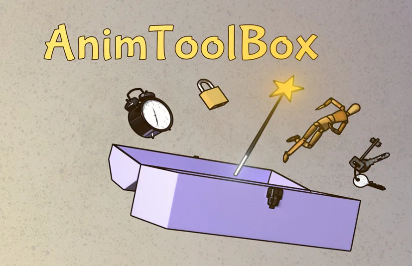blender插件中文 Animtoolbox 0.7.3 动画编辑工具运动轨迹控制器