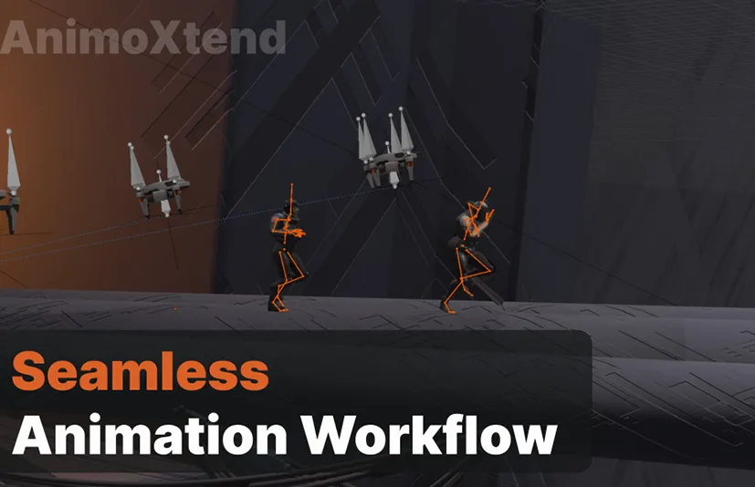blender骨骼重定向人工智能动画与生成工具箱 AnimoXtend v1.2.2