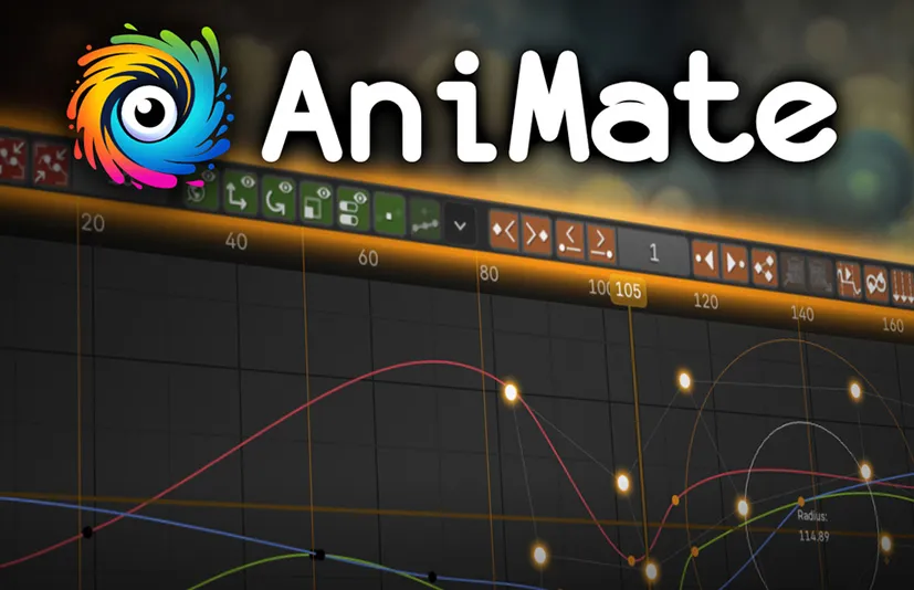Blender动画曲线控制动画插件集 AniMate Pro v0.25.10318