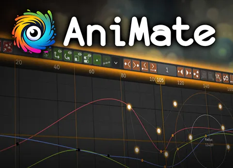 Blender动画曲线控制动画插件集 AniMate Pro v0.25.10318