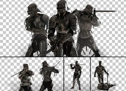 中世纪骑士-Armored Knights
