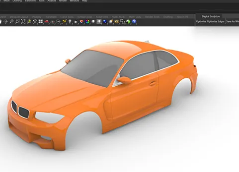 Blender插件Export IGES 2.0 导出细分模型CAD工具