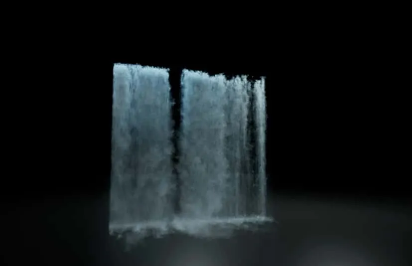 高质量VDB瀑布特效 Waterfall 3D VDB Pack