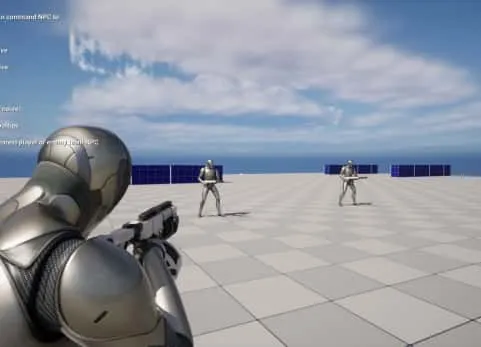 射击游戏创建系统蓝图 Plug and Play Shooter AI
