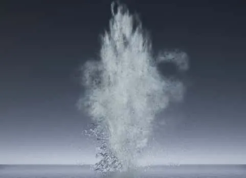 瀑布喷泉水面特效 Niagara WaterFoam Splash Pack