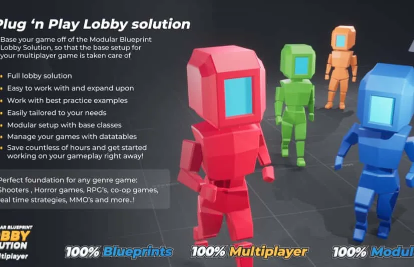 多人蓝图大厅解决方案 - Multiplayer Blueprint Lobby Solution