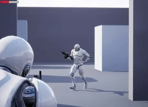 枪战瞄准射击模型蓝图 Shooter Simplified AI