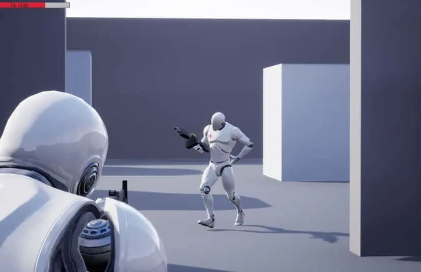枪战瞄准射击模型蓝图 Shooter Simplified AI