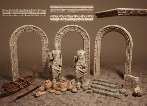 远古遗迹 Ancient Ruins - VOL.1 (Nanite)