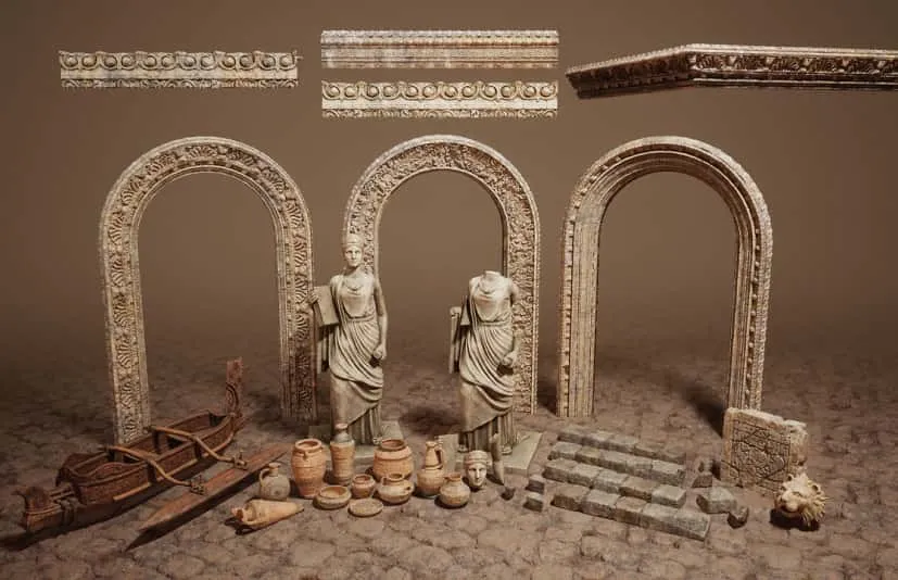 远古遗迹 Ancient Ruins - VOL.1 (Nanite)