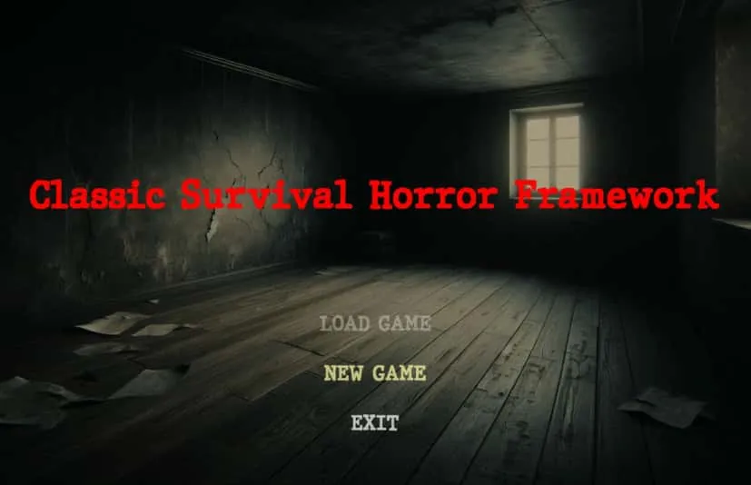 经典生存恐怖框架 Classic Survival Horror Framework