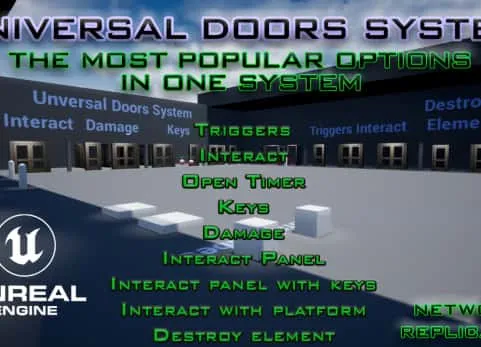 万能门类系统逻辑蓝图 Universal Doors System