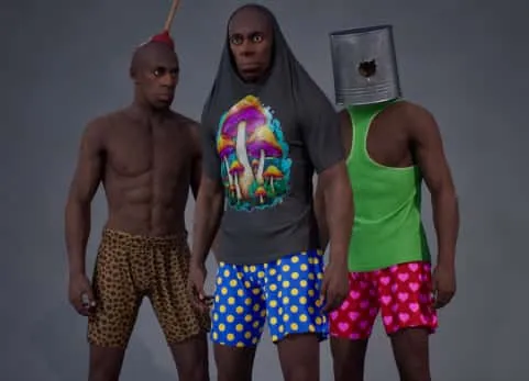 游戏男性人物角色模型 Goofy NPC
