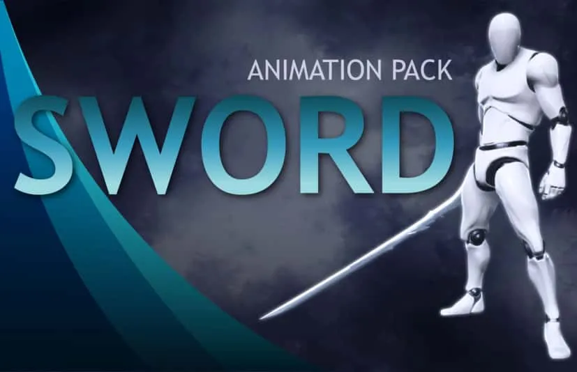 人物格斗太刀剑动作动画 Sword Animation Pack - CG3DA