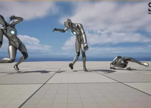 人物角色受伤重伤倒下动画 Severe Injury Animations