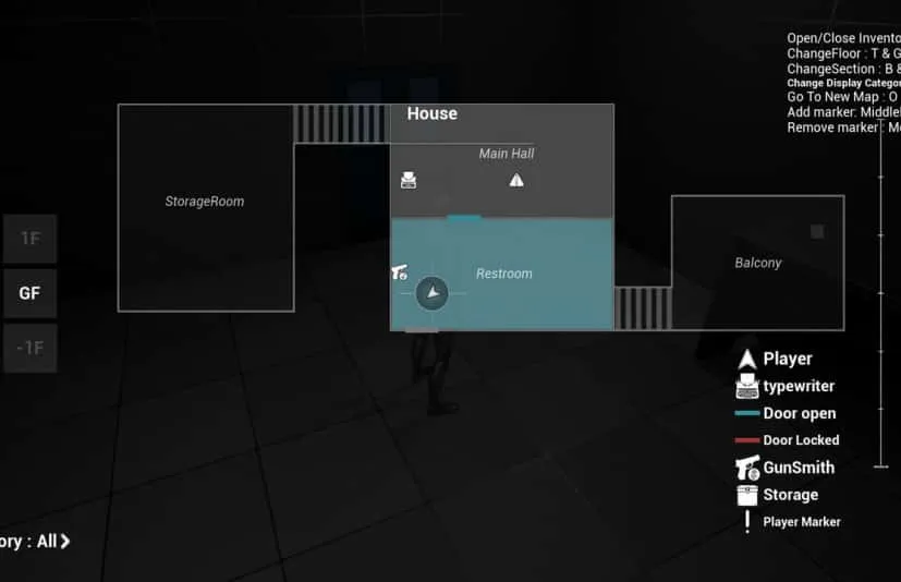 交互式地图 Interactive Map System - Fully Blueprinted V1.3
