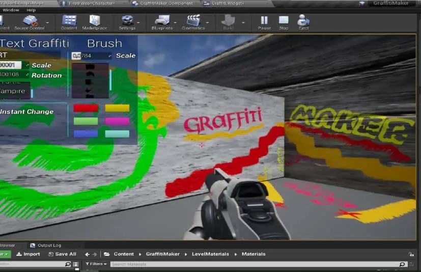 涂鸦制作器（游戏内） - Graffiti Maker (In-Game)