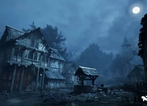 中世纪恶魔村庄 Demonic Village Environment