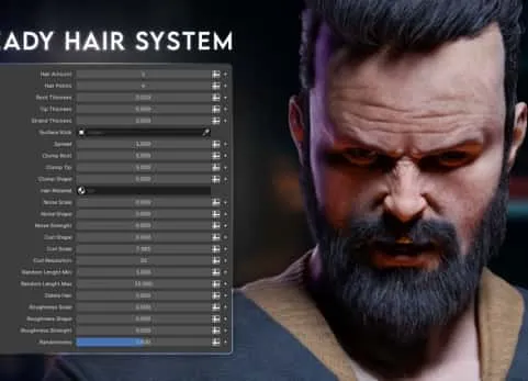 适用于Blender的毛发系统 Blender Ready Hair System