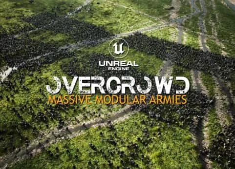 虚幻引擎5.6人群模拟插件 OverCrowd