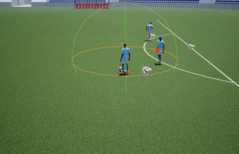 足球游戏控制蓝图 Soccer Ball Control v0.41