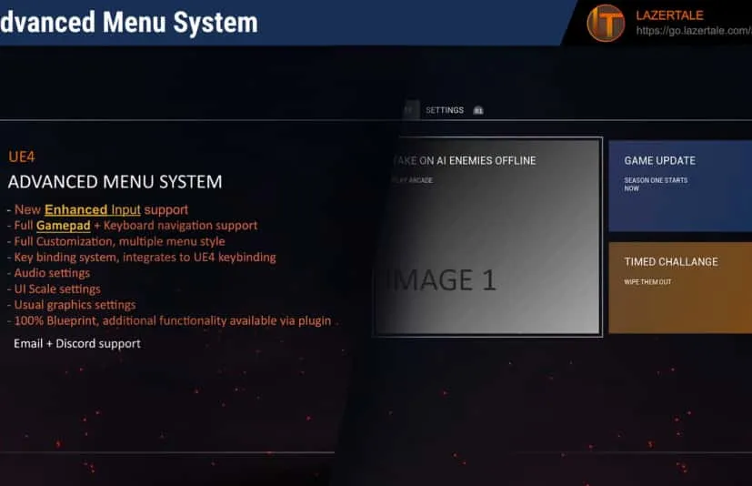 高级菜单和 UI 系统-Advanced Menu & UI System
