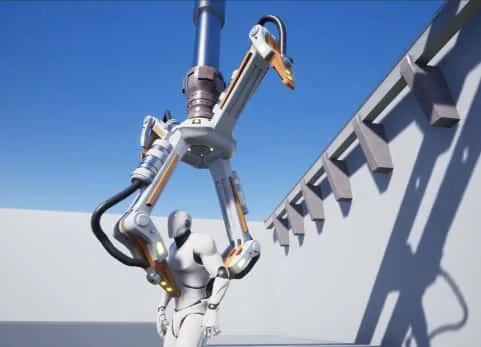 科幻机器人起重机系统-Crane Balk – Sci-Fi robotic crane system
