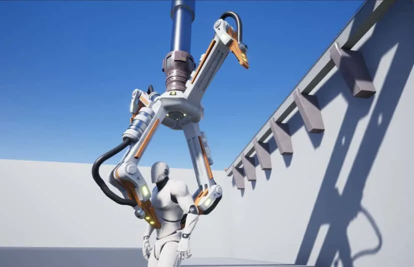 科幻机器人起重机系统-Crane Balk – Sci-Fi robotic crane system
